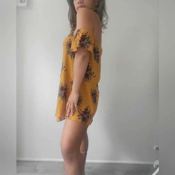 Lira Floral Flowy Boho Tunic Dress Top - Picture 2 of 11